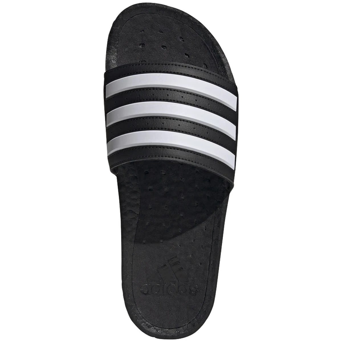 Adidas Adilette Boost Sandal (Black) 4 Adidas Adilette Boost Sandal (Black) - Image 2