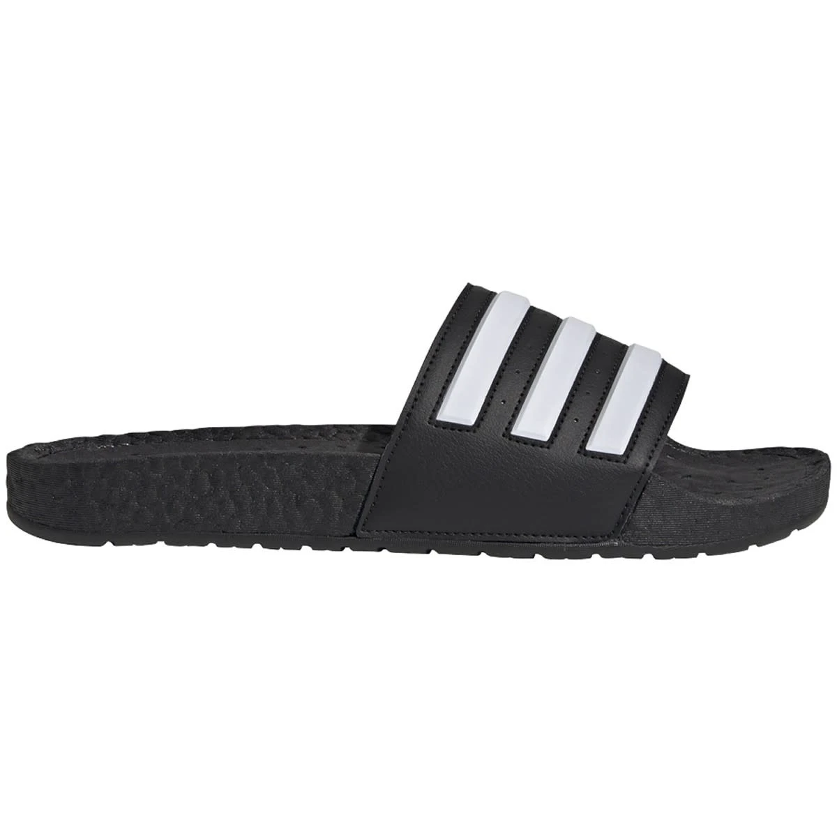 Adidas Adilette Boost Sandal (Black) 3 Adidas Adilette Boost Sandal (Black)