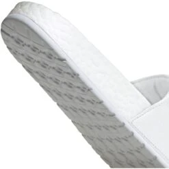 Adidas Adilette Boost Sandal (White) -Sports-Football Apparel adidas adilette boost sandal white 4