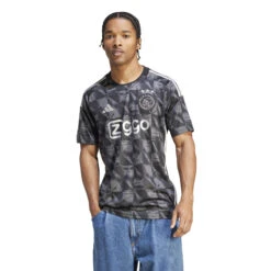 Adidas Ajax Amsterdam 23/24 Third Jersey (Black) -Sports-Football Apparel adidas ajax amsterdam 23 24 third jersey black 2