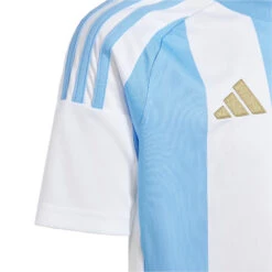 Adidas Argentina 2024 Home Jersey Youth (White/Blue) -Sports-Football Apparel adidas argentina 2024 home jersey youth white blue 3