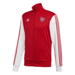 Adidas Arsenal 20/21 3-Stripes Track Jacket -Sports-Football Apparel adidas arsenal 20 21 3 stripes track jacket 2