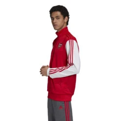 Adidas Arsenal 20/21 3-Stripes Track Jacket -Sports-Football Apparel adidas arsenal 20 21 3 stripes track jacket 3