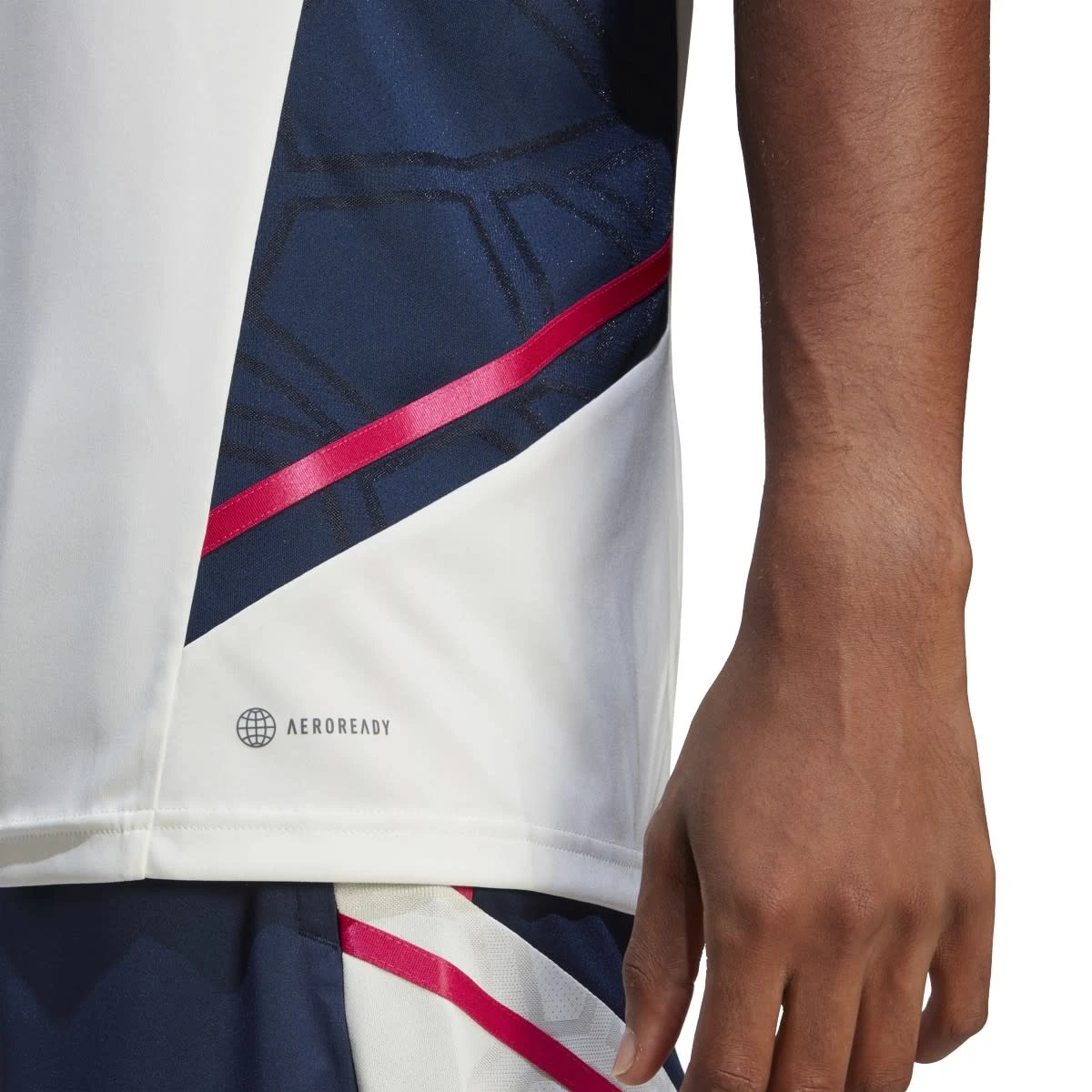 Adidas Arsenal 22/23 Condivo 22 Training Jersey (White/Navy) 7 Adidas Arsenal 22/23 Condivo 22 Training Jersey (White/Navy) - Image 5