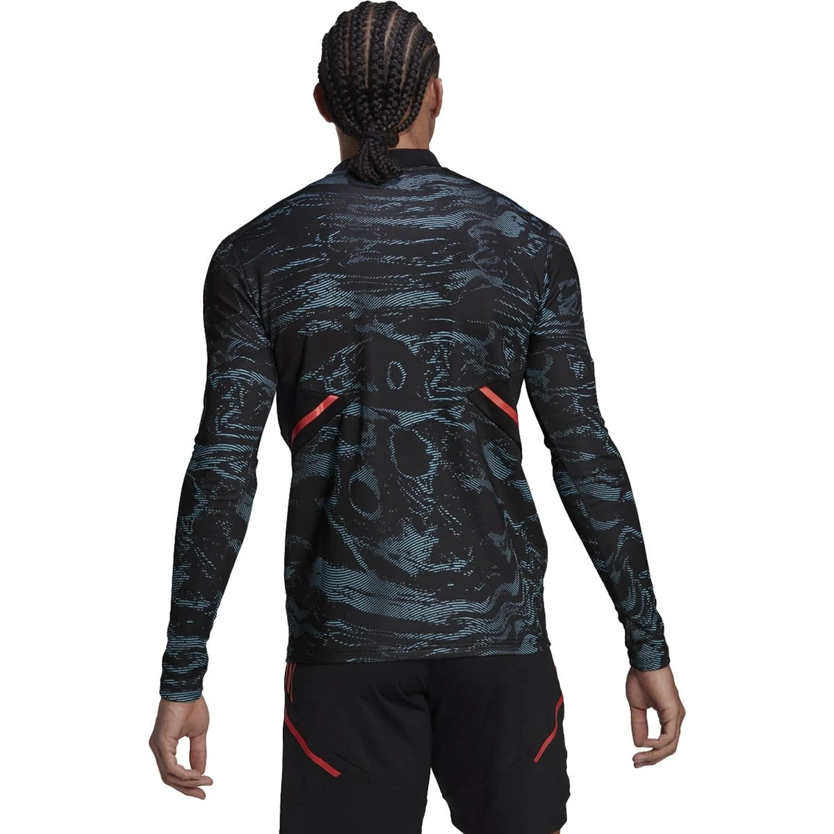 Adidas Arsenal 22/23 Condivo 22 Training Top (Black/Pink) 4 Adidas Arsenal 22/23 Condivo 22 Training Top (Black/Pink) - Image 2