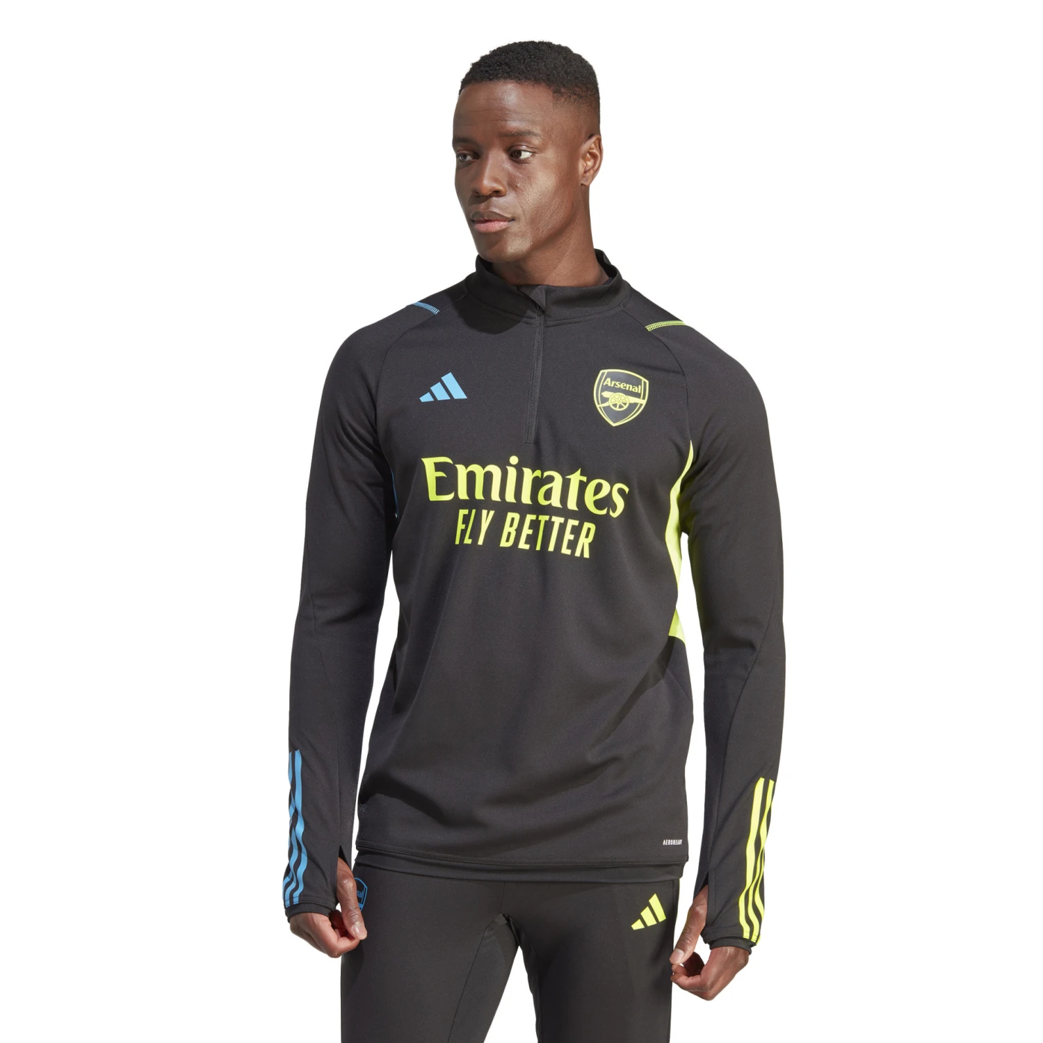 Adidas Arsenal 22/23 Tiro 23 Training Top (Black) 4 Adidas Arsenal 22/23 Tiro 23 Training Top (Black) - Image 2