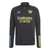 Adidas Arsenal 22/23 Tiro 23 Training Top (Black) -Sports-Football Apparel adidas arsenal 22 23 tiro 23 training top black