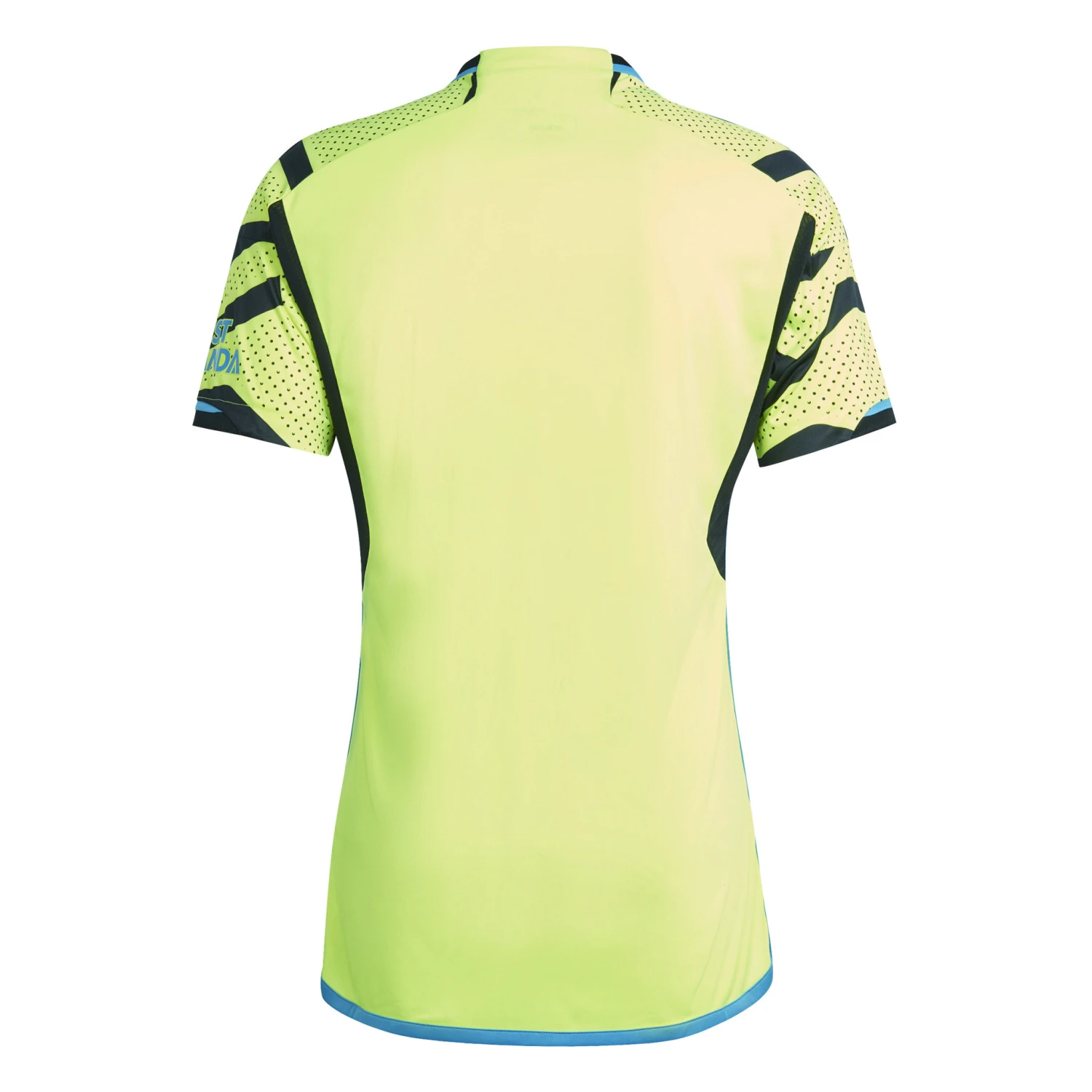 Adidas Arsenal 23/24 Away Jersey (Volt/Black) 4 Adidas Arsenal 23/24 Away Jersey (Volt/Black) - Image 2