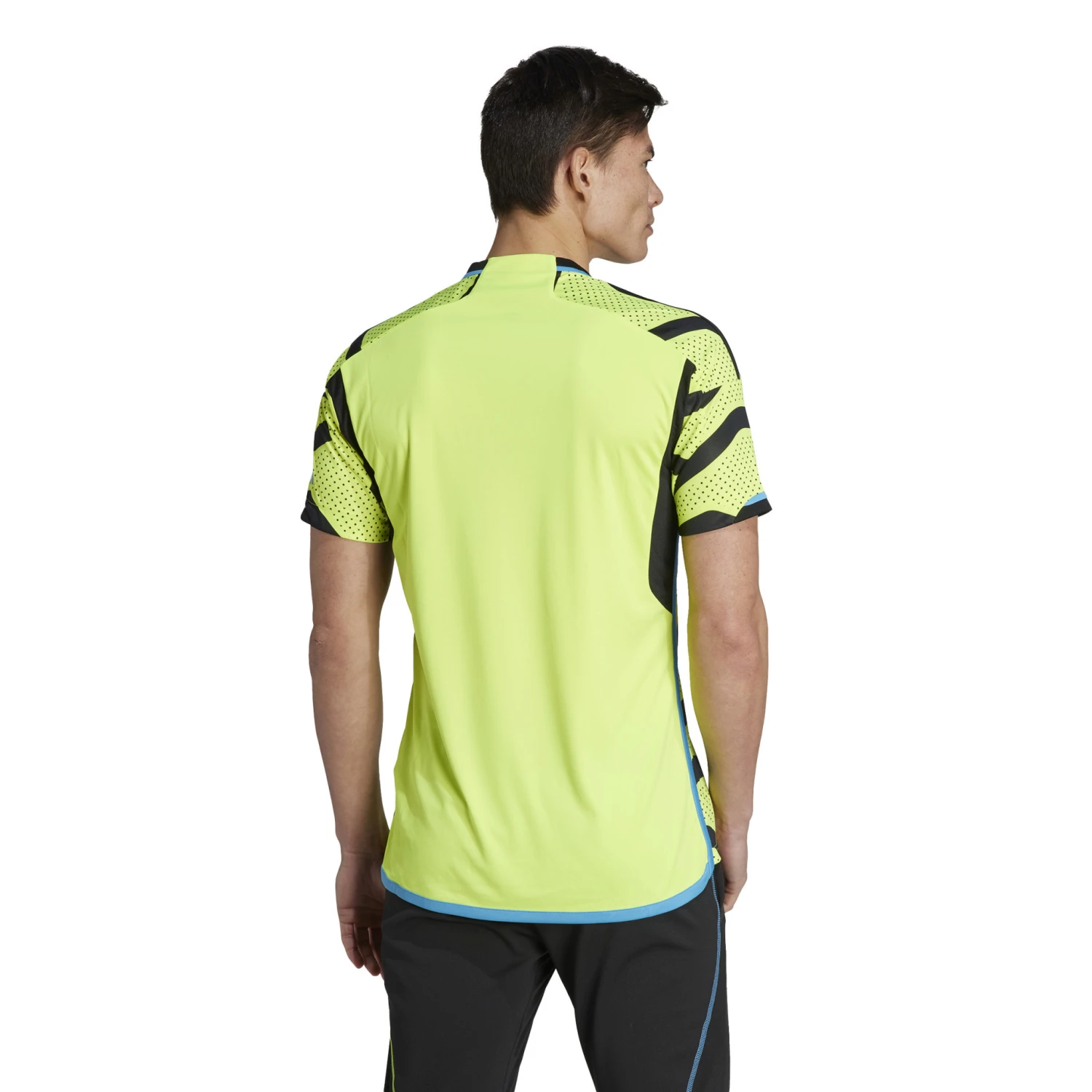 Adidas Arsenal 23/24 Away Jersey (Volt/Black) 6 Adidas Arsenal 23/24 Away Jersey (Volt/Black) - Image 4