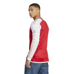 Adidas Arsenal 23/24 Home Jersey Long Sleeve (Red/White) -Sports-Football Apparel adidas arsenal 23 24 home jersey long sleeve red w 3
