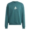Adidas Arsenal 23/24 Lifestyle Crew Sweatshirt (Teal) -Sports-Football Apparel adidas arsenal 23 24 lifestyle crew sweatshirt tea