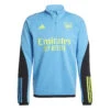 Adidas Arsenal 23/24 Tiro Training Top (Blue/Yellow) -Sports-Football Apparel adidas arsenal 23 24 tiro training top blue yellow
