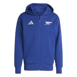 Adidas Arsenal 24/25 Anthem Hooded Jacket (Blue)