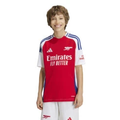Adidas Arsenal 24/25 Home Jersey Youth (Red/White) 11 Adidas Arsenal 24/25 Home Jersey Youth (Red/White) -Sports-Football Apparel adidas arsenal 24 25 home jersey youth red white 2