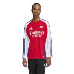 Adidas Arsenal 24/25 Long Sleeve Home Jersey (Red/White) 12 Adidas Arsenal 24/25 Long Sleeve Home Jersey (Red/White) -Sports-Football Apparel adidas arsenal 24 25 long sleeve home jersey red w 2