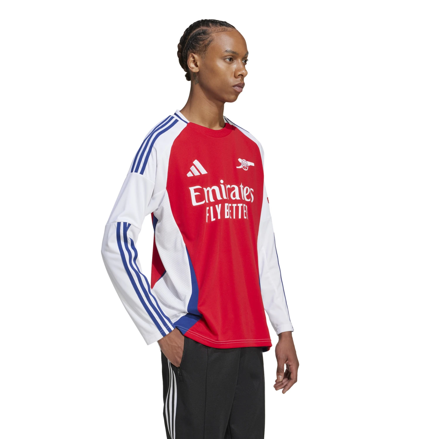 Adidas Arsenal 24/25 Long Sleeve Home Jersey (Red/White) 7 Adidas Arsenal 24/25 Long Sleeve Home Jersey (Red/White) - Image 5