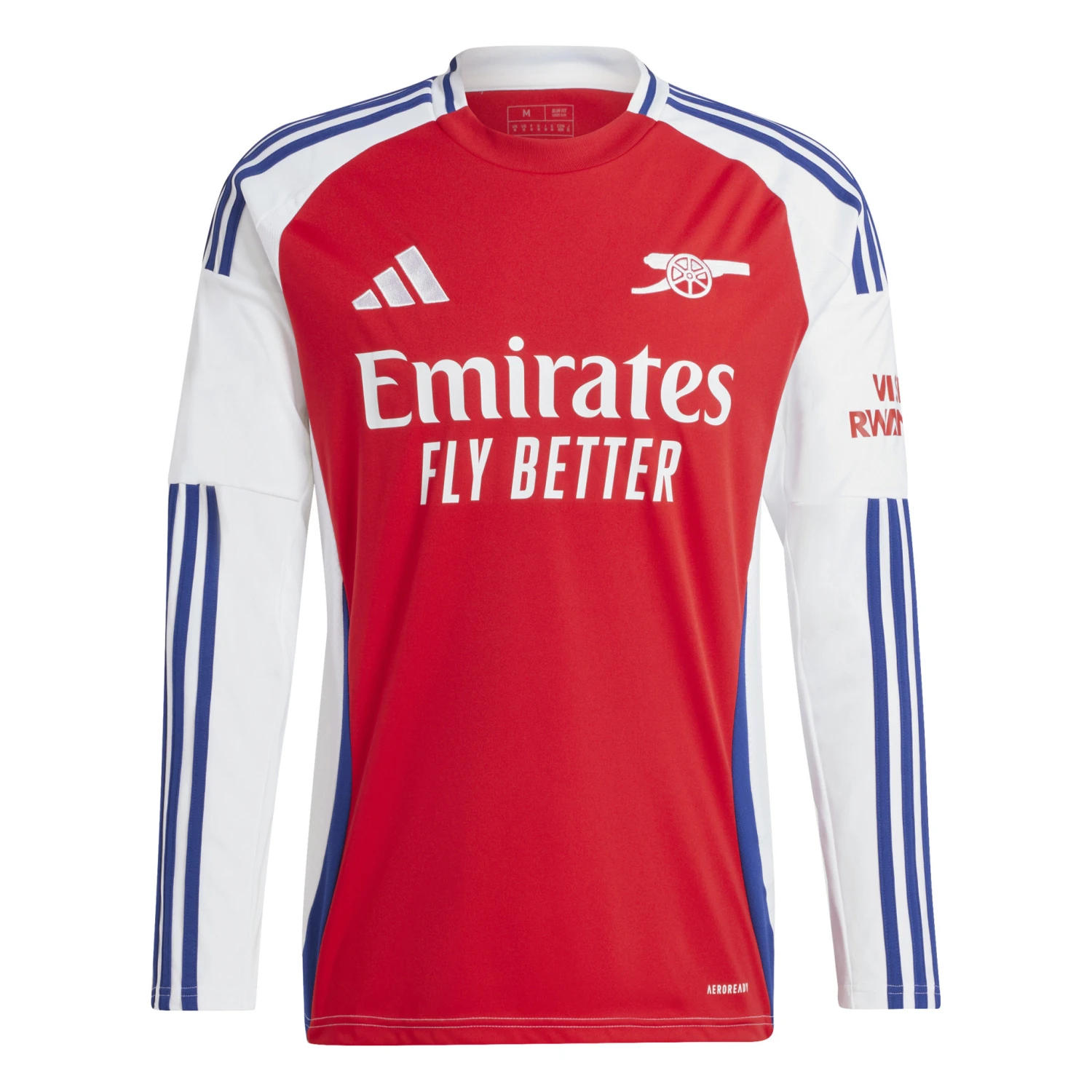 Adidas Arsenal 24/25 Long Sleeve Home Jersey (Red/White) 3 Adidas Arsenal 24/25 Long Sleeve Home Jersey (Red/White)
