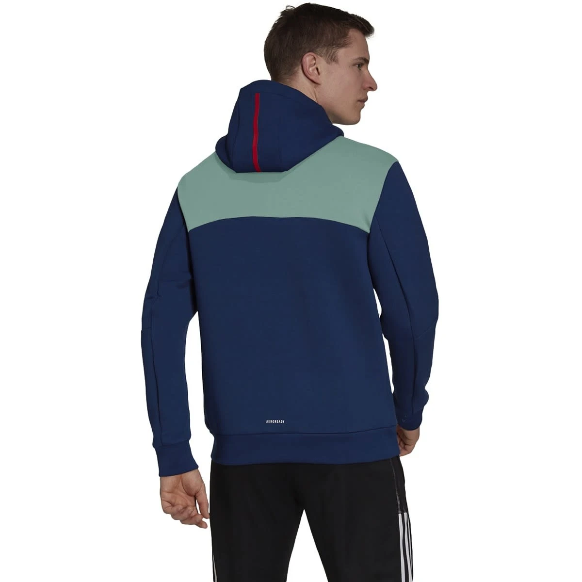 Adidas Arsenal Zne Anthem Jacket (Navy) 4 Adidas Arsenal Zne Anthem Jacket (Navy) - Image 2