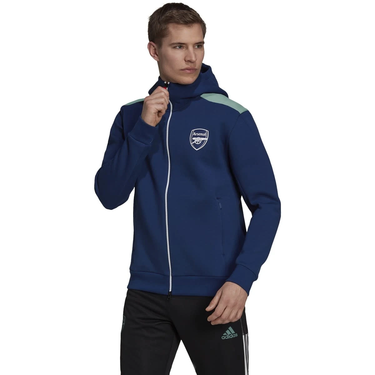 Adidas Arsenal Zne Anthem Jacket (Navy) 5 Adidas Arsenal Zne Anthem Jacket (Navy) - Image 3