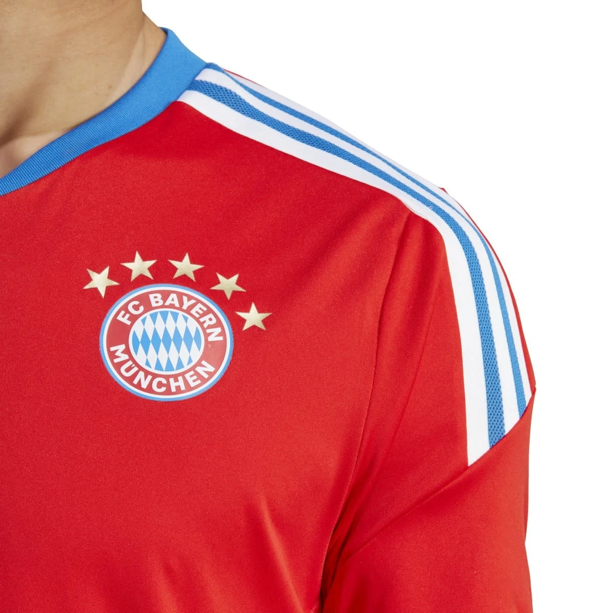 Adidas Bayern 22/23 Condivo 22 Training Jersey (Red/Blue) 7 Adidas Bayern 22/23 Condivo 22 Training Jersey (Red/Blue) - Image 5