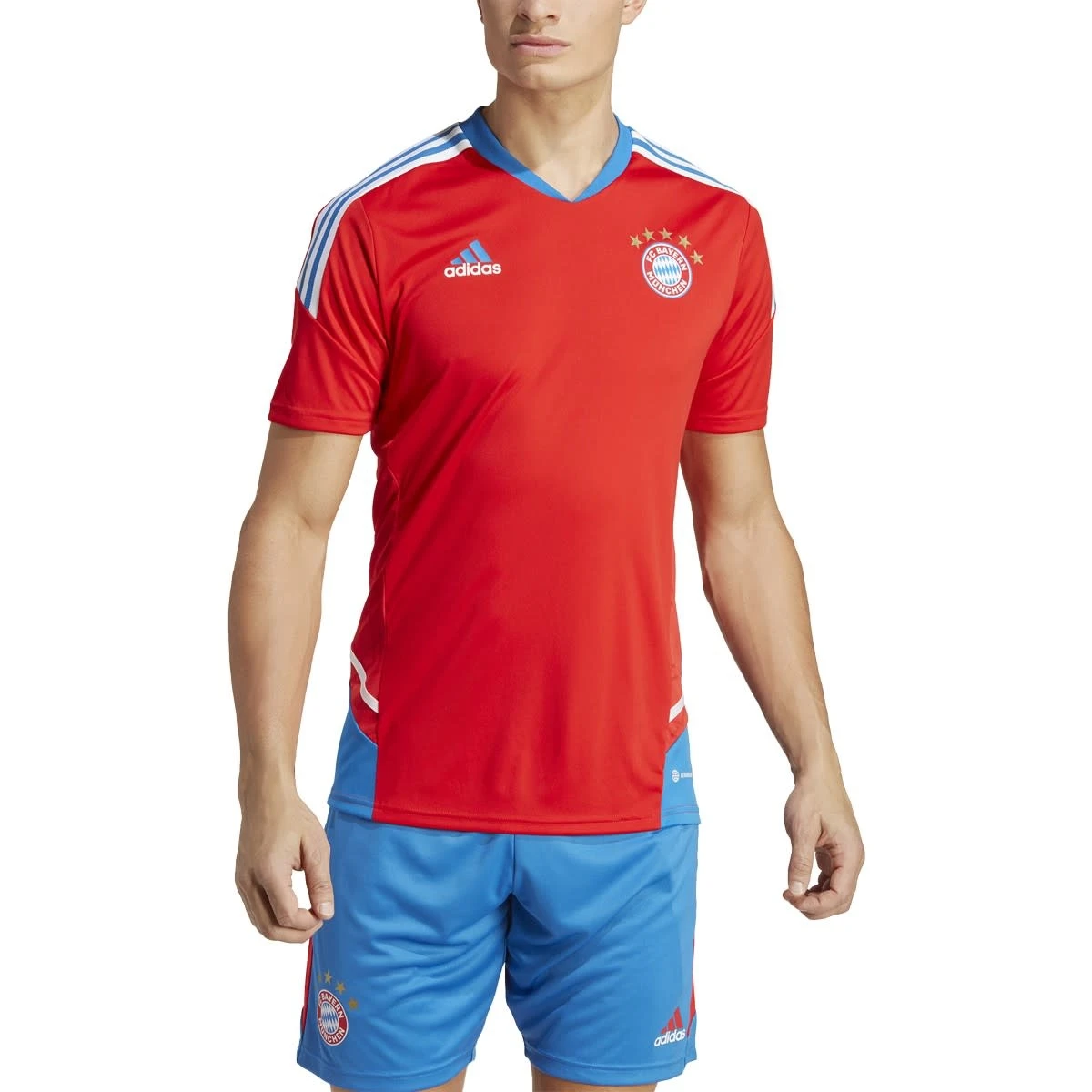 Adidas Bayern 22/23 Condivo 22 Training Jersey (Red/Blue) 3 Adidas Bayern 22/23 Condivo 22 Training Jersey (Red/Blue)