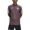 Adidas Bayern 22/23 Condivo 22 Training Top (Gray/Red) -Sports-Football Apparel adidas bayern 22 23 condivo 22 training top gray r