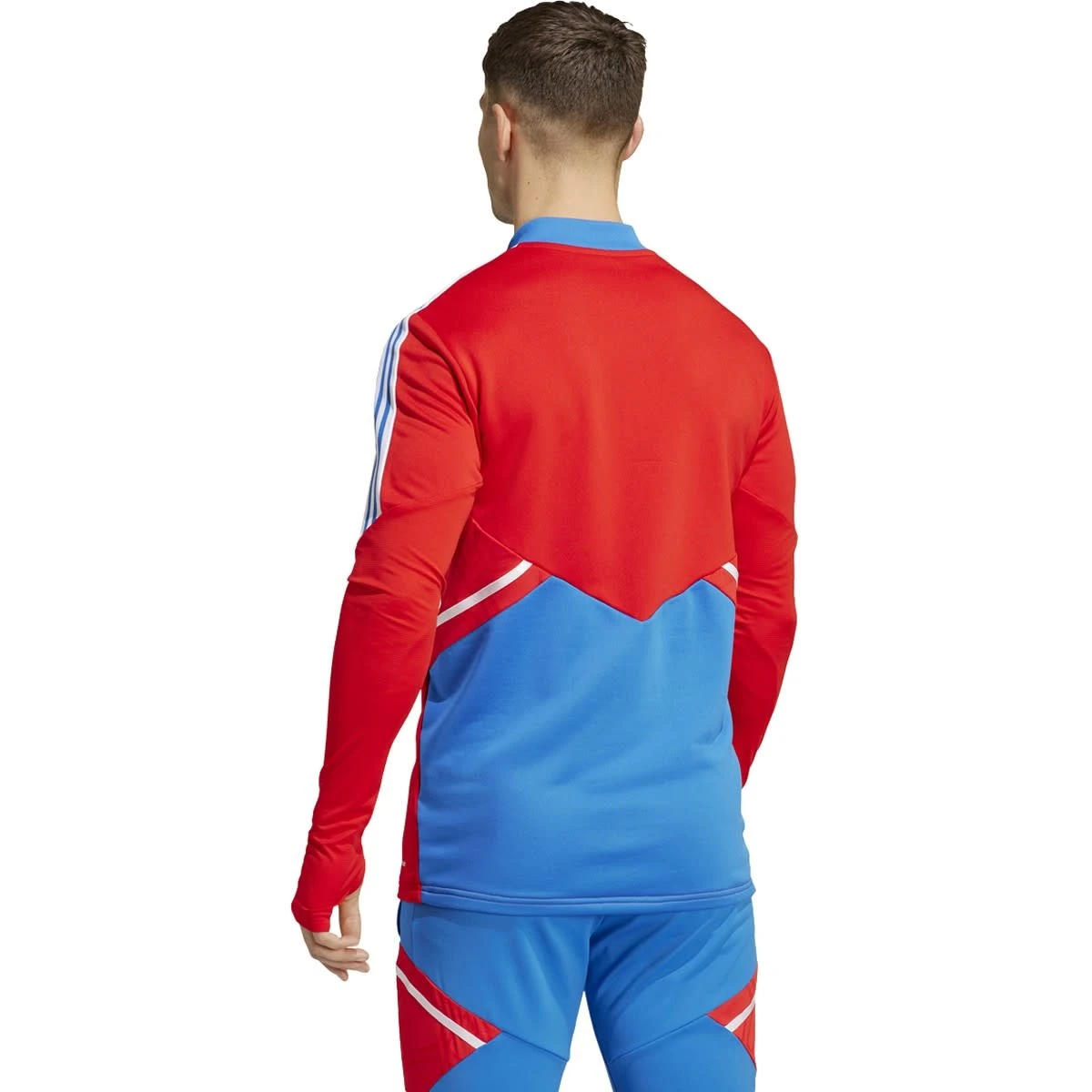 Adidas Bayern 22/23 Condivo 22 Training Top (Red/Blue) 4 Adidas Bayern 22/23 Condivo 22 Training Top (Red/Blue) - Image 2