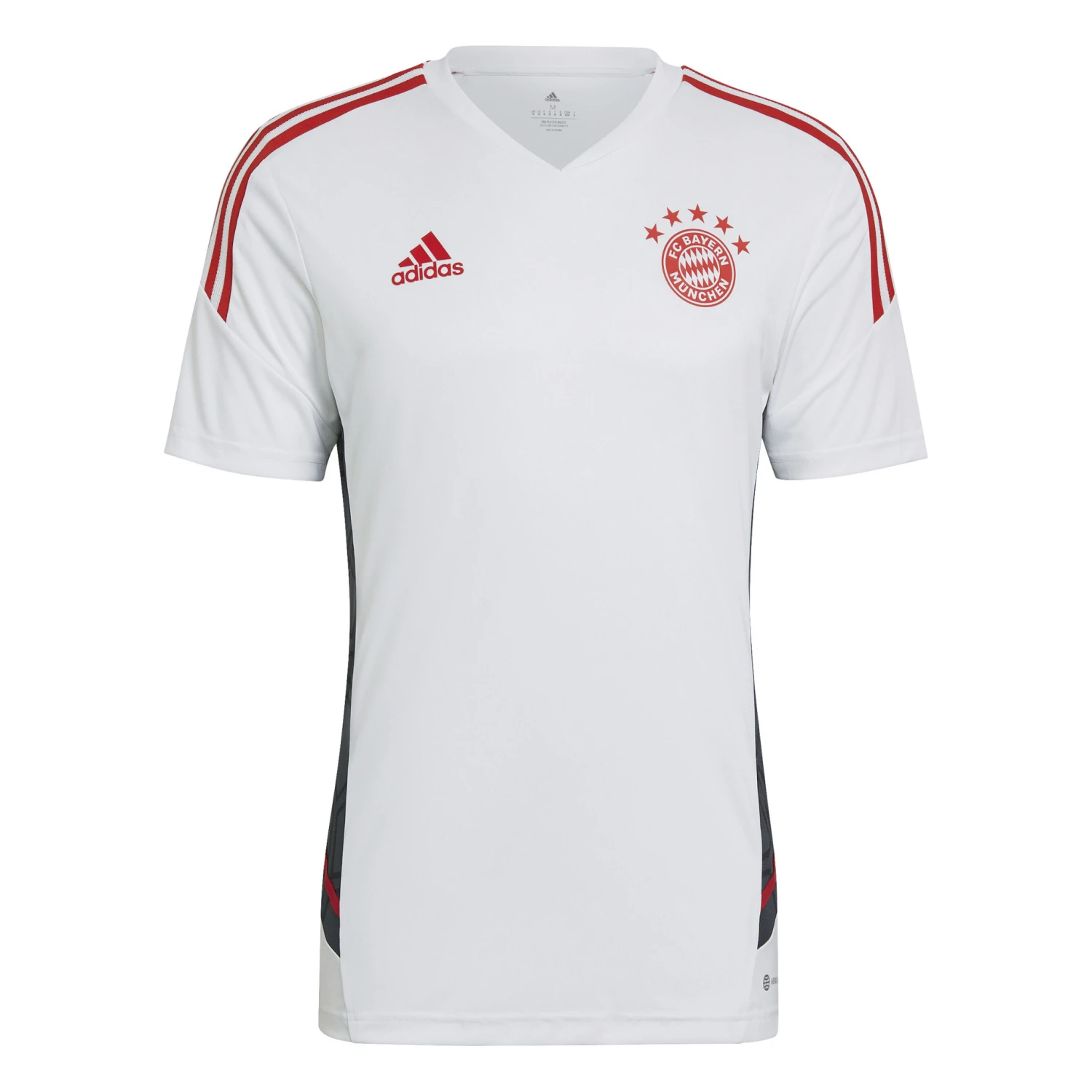 Adidas Bayern 22/23 Condivo Training Jersey (White/Red) 3 Adidas Bayern 22/23 Condivo Training Jersey (White/Red)