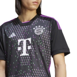 Adidas Bayern 23/24 Away Jersey (Black/Purple) -Sports-Football Apparel adidas bayern 23 24 away jersey black purple 4
