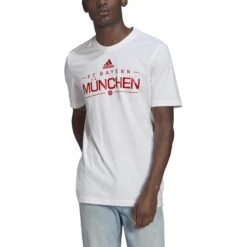 Adidas Bayern Munich 21/22 Graphic Tee (White)
