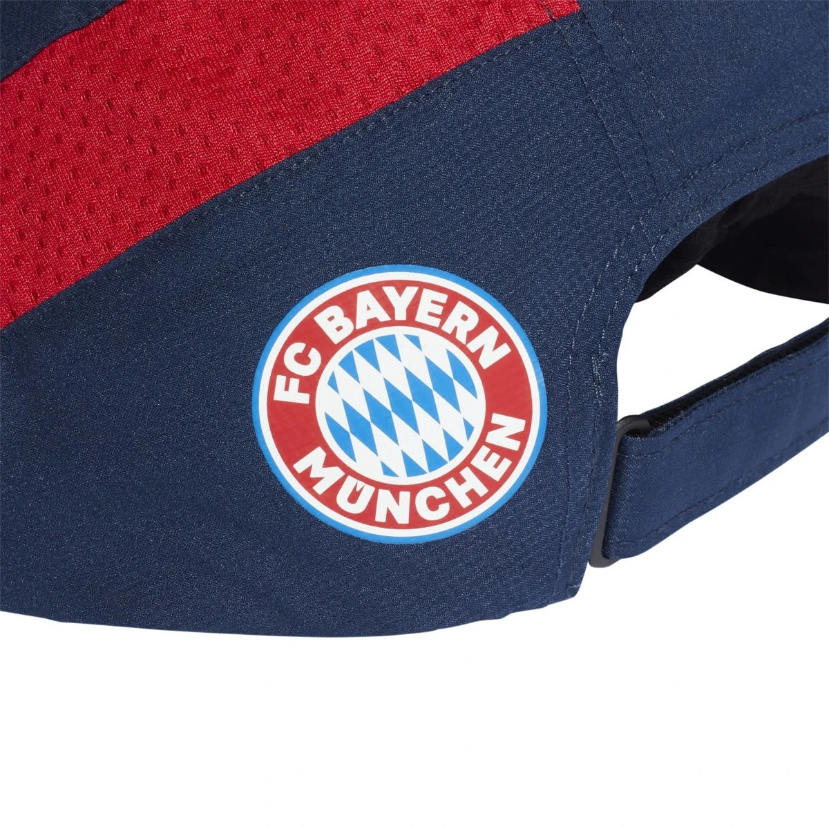 Adidas Bayern Munich 21/22 Teamgeist Cap (Navy/Red) 5 Adidas Bayern Munich 21/22 Teamgeist Cap (Navy/Red) - Image 3