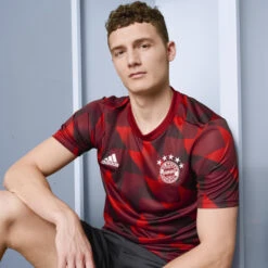 Adidas Bayern Munich 22/23 Prematch Jersey (Red) -Sports-Football Apparel adidas bayern munich 22 23 prematch jersey red 6