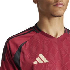 Adidas Belgium 2024 Home Jersey (Red) -Sports-Football Apparel adidas belgium 2024 home jersey red 6