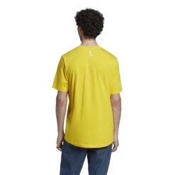 Adidas Brazil 2022 World Cup Tee (Yellow) 11 Adidas Brazil 2022 World Cup Tee (Yellow) -Sports-Football Apparel adidas brazil 2022 world cup tee yellow 2