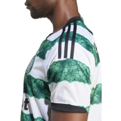 Adidas Celtic 23/24 Home Jersey (White/Green) -Sports-Football Apparel adidas celtic 23 24 home jersey white green 6