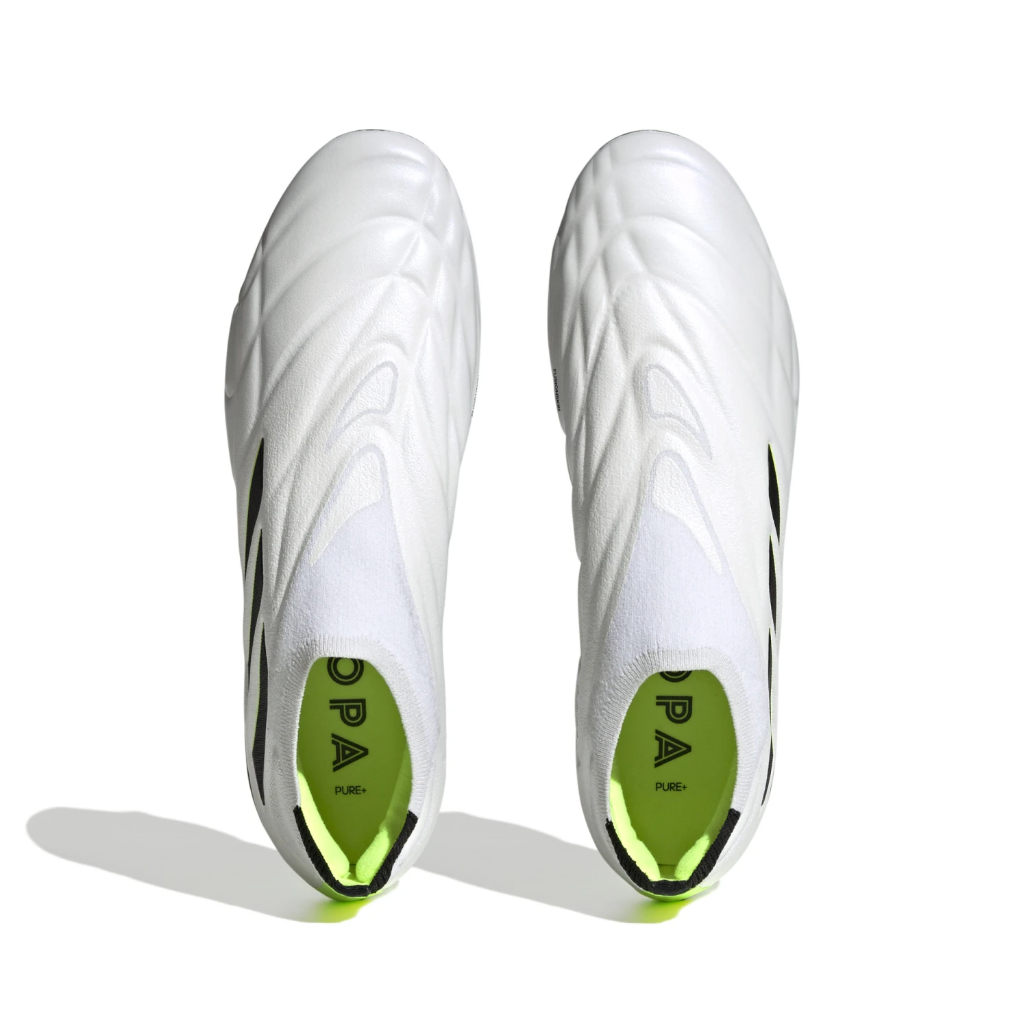 Adidas Copa Pure+ FG (White/Lime) 5 Adidas Copa Pure+ FG (White/Lime) - Image 3