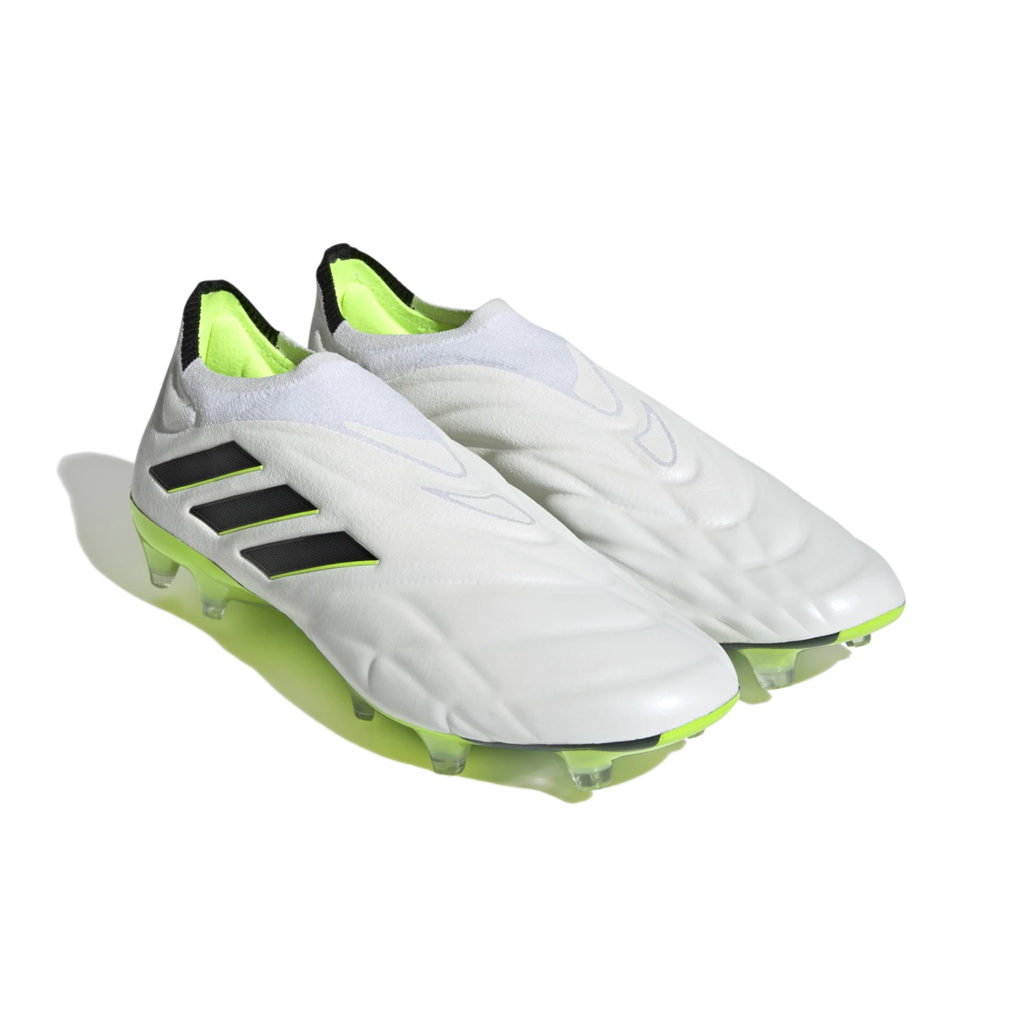 Adidas Copa Pure+ FG (White/Lime) 7 Adidas Copa Pure+ FG (White/Lime) - Image 5