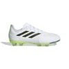 Adidas Copa Pure.1 FG Jr (White/Lime) -Sports-Football Apparel adidas copa pure1 fg jr white lime