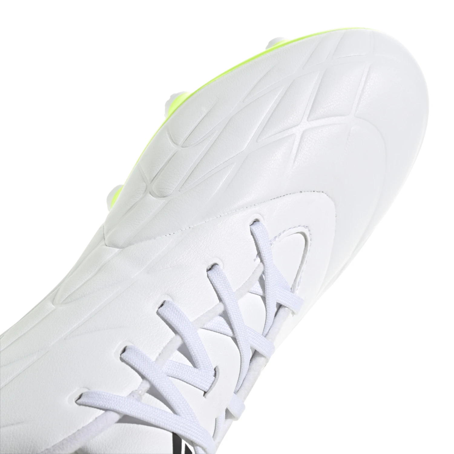 Adidas Copa Pure.3 FG (White/Lime) 9 Adidas Copa Pure.3 FG (White/Lime) - Image 7