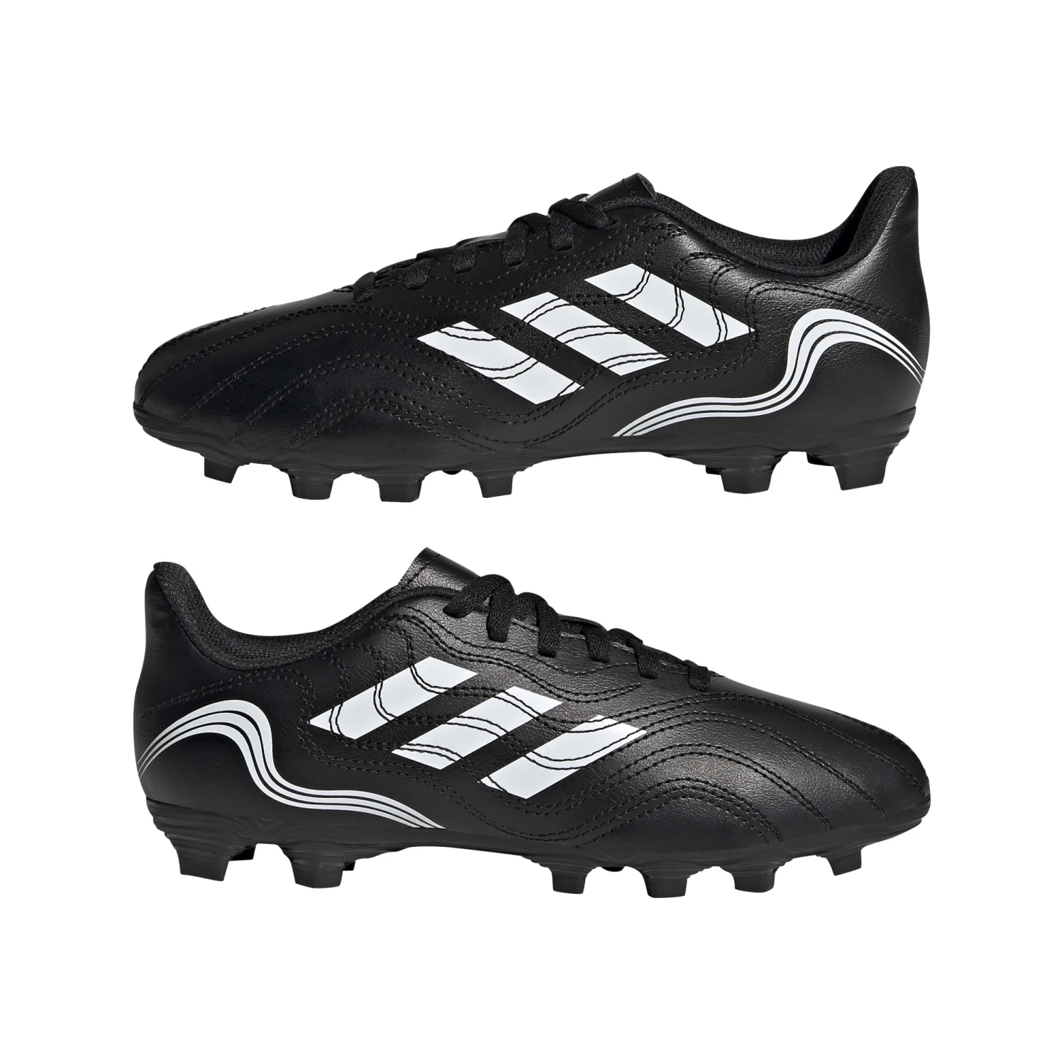 Adidas Copa Sense.4 FxG Jr (Black/White) 9 Adidas Copa Sense.4 FxG Jr (Black/White) - Image 7