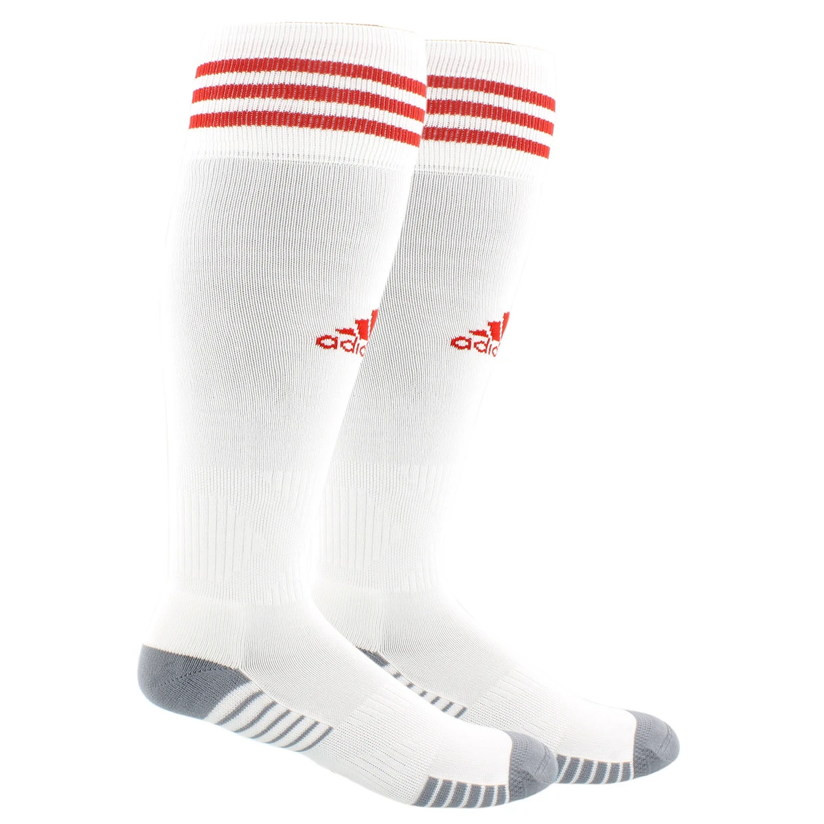 Adidas Copa Zone Cushion IV Socks (White/Red) 3 Adidas Copa Zone Cushion IV Socks (White/Red)