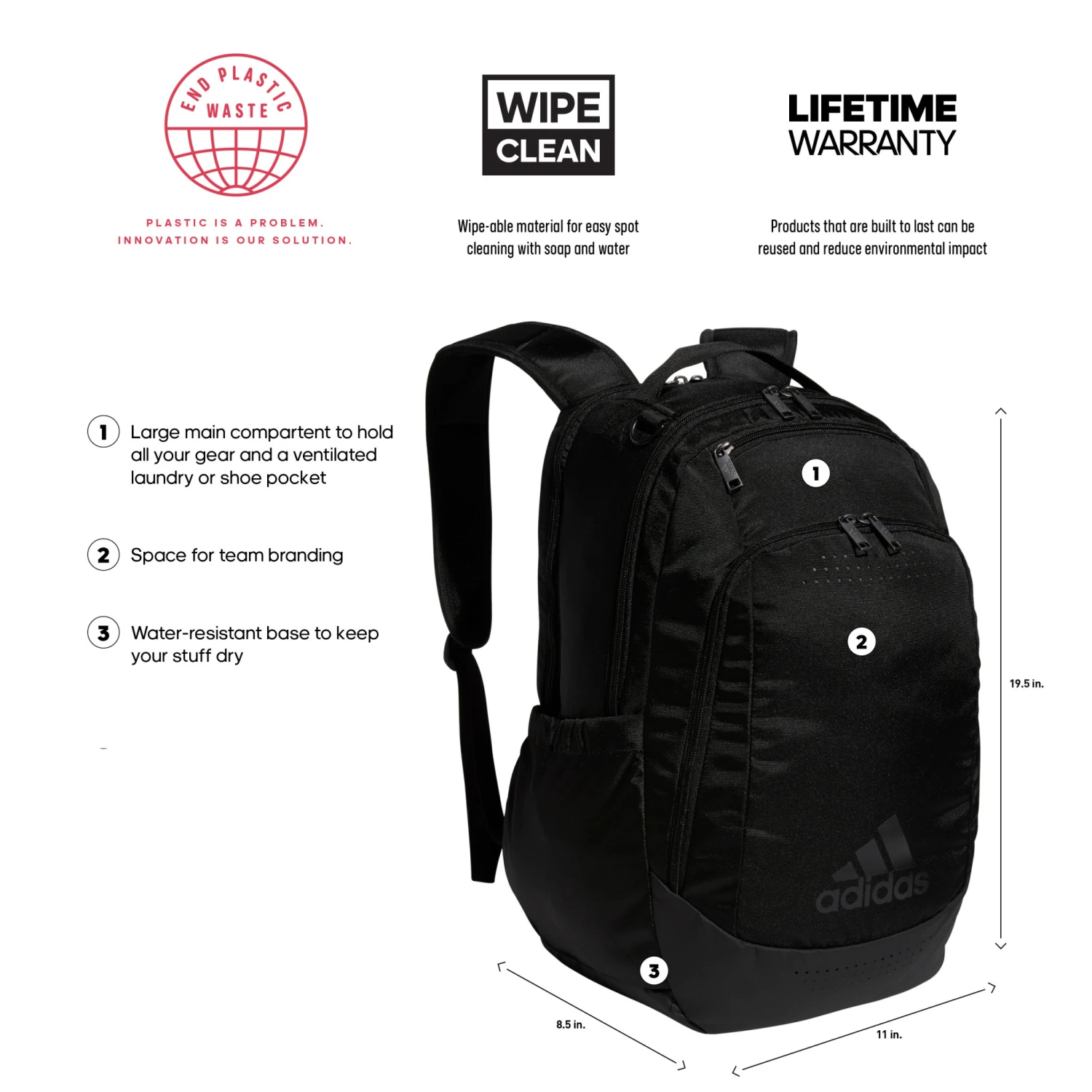Adidas Defender Backpack 7 Adidas Defender Backpack - Image 5