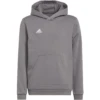 Adidas ENTRADA 22 HOODY YOUTH (GRAY) 2 Adidas ENTRADA 22 HOODY YOUTH (GRAY) -Sports-Football Apparel adidas entrada 22 hoody youth gray