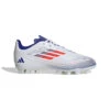 Adidas F50 Club FxG Jr (White/Orange/Blue) -Sports-Football Apparel adidas f50 club fxg jr white orange blue