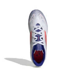 Adidas F50 Club FxG Jr (White/Orange/Blue) 12 Adidas F50 Club FxG Jr (White/Orange/Blue) -Sports-Football Apparel adidas f50 club fxg jr white orange blue 2