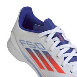 Adidas F50 League Turf Jr (White/Orange/Blue) 16 Adidas F50 League Turf Jr (White/Orange/Blue) -Sports-Football Apparel adidas f50 league turf jr white orange blue 6