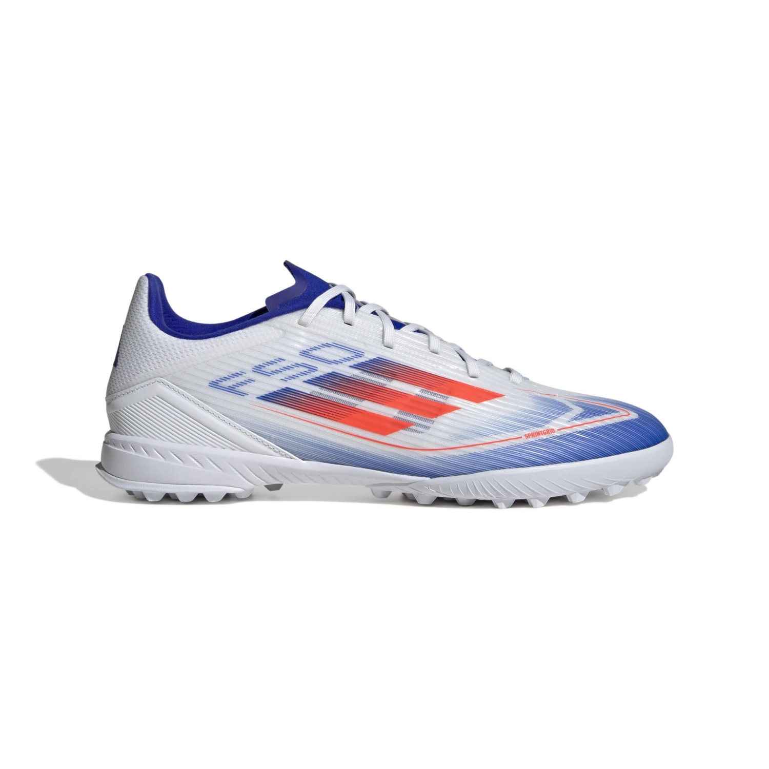 Adidas F50 League Turf (White/Orange/Blue) 3 Adidas F50 League Turf (White/Orange/Blue)
