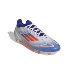 Adidas F50 Pro FG (White/Orange/Blue) -Sports-Football Apparel adidas f50 pro fg white orange blue 4