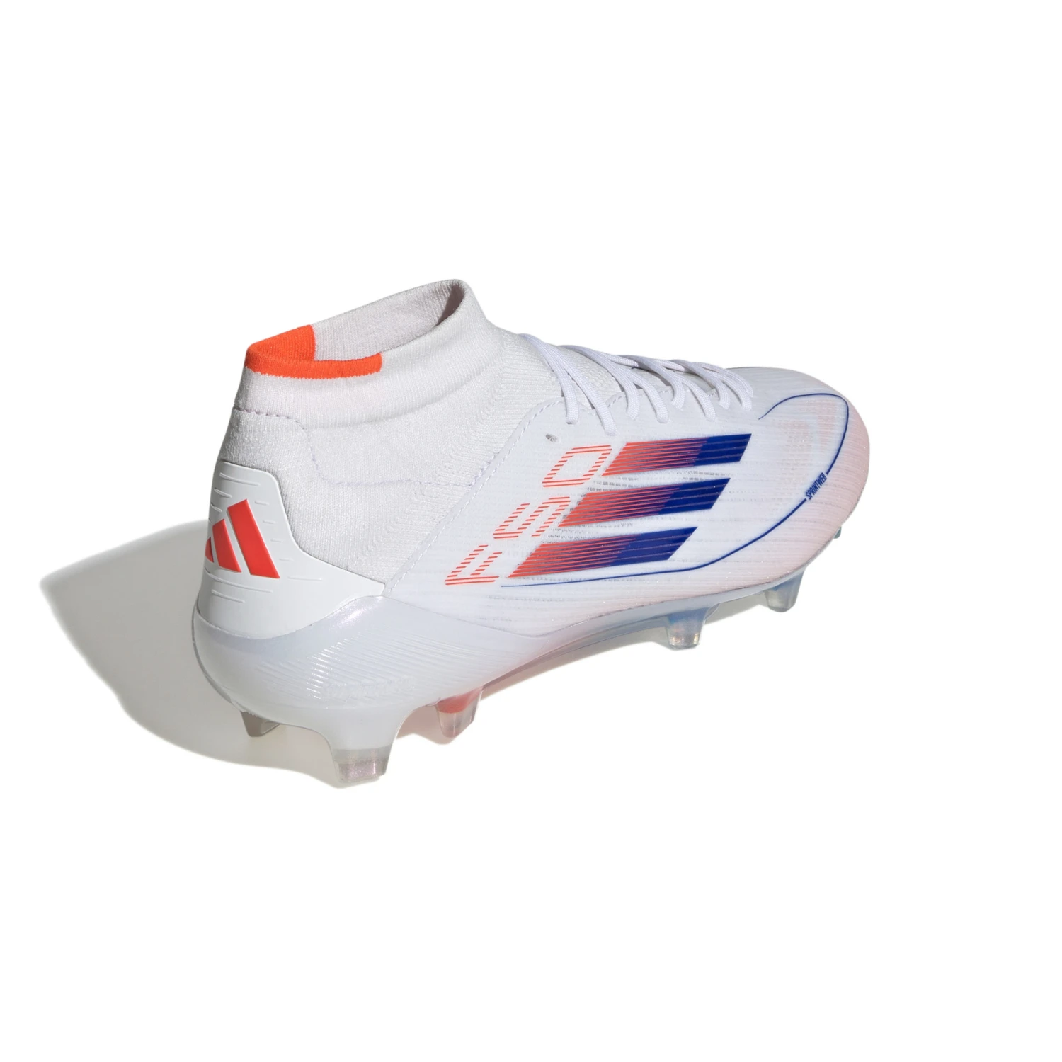 Adidas F50 Women's Elite Mid FG (White/Orange/Blue) 8 Adidas F50 Women's Elite Mid FG (White/Orange/Blue) - Image 6