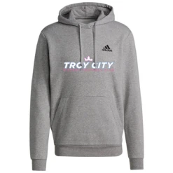 Adidas FEEL COZY HOODIE (GRAY) -Sports-Football Apparel adidas feel cozy hoodie gray 5